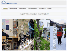Tablet Screenshot of friedeck.ch